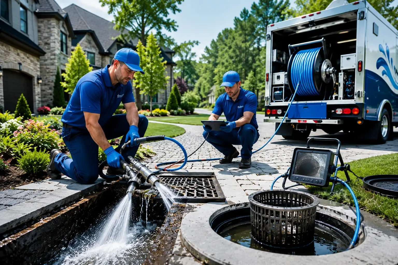 Local outdoor drain cleaning professionals in Newbern, AL